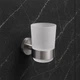 Склянка з тримачем Devit Flow DFL21010401BN, Brushed Nickel PVD - зображення 1