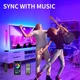 RGB светильник 360° для гейминга и декора, с музыкальной синхронизацией и APP-управлением — YAMYONE 42 см - изображение 4