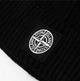 Шапка-бини Stone Island чёрного цвета, One size (универсальный размер), Унисекс. - изображение 3