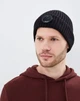 Шапка C.P. Company черного цвета, с одной линзой,One size (универсальный размер). - изображение 3