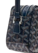 Премиальная сумка через плечо Goyard темно-синего цвета. - изображение 3