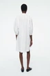 Сукня жіноча cos tie-detail pleated mini dress 1232135001 36 Білий - изображение 5