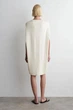 Сукня жіноча COS circle-cut knitted dress 1285099001 М Слонова кістка - изображение 4