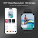 Смарт-часы 1.90 HD для Android iOS с Bluetooth-звонками, 28 спорт режимов, пульс, SpO2, давление, сон, шаги - изображение 5