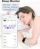 Смарт-часы 1.85 HD Black с Bluetooth-звонками, 2 ремешка, IP68, 100+ спорт режимов, пульс, SpO2, сон, Android iOS - изображение 3