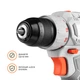 Аккумуляторный дрель-шуруповерт Dnipro-M CD-203BC KIT Lite - изображение 4