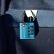 Замок Lifeventure TSA Combi Lock aqua блакитний - изображение 5