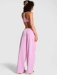 Жіночий спортивний комплект на флісі (худі+штани) Victoria's Secret PINK Campus Fleece M (Short) (Бузковий) - изображение 6