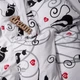 Набор наволочек Moon&Star Бязь Gold Люкс Cat Romance 40х40 см 2 шт (MS-840001668) - изображение 2