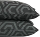 Набір наволочок Moon&Star Бязь Gold Люкс Black Style 70х70 см 2 шт (MS-840001589) - зображення 1