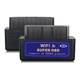 Автосканер OBDII/OBD2 диагностический Wi-Fi v1.5 для iOS/Android/Windows - считыватель/сканер ошибок для машины для iPhone - изображение 1
