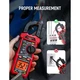 Токоизмерительные клещи-мультиметр KAIWEETS KC604 True RMS 400 А 600 В NCV - изображение 5