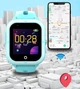 Дитячий смарт годинник Lemfo CT07 з GPS трекером та 4G SIM картою, годинник-телефон для дитини з прослушкою, кнопкою SOS, пам’яттю 8 ГБ та камерою До 4 днів роботи Рожевий - зображення 9