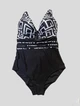 Купальник слитный Fuba 26069108 черный 60 (6XL) бедра 131-135 см грудь 3C-4D - изображение 2