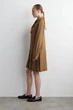 Сукня жіноча COS scarf-detail dropped-waist mini dress 1304885002 Eur 36 Коричневий - зображення 3