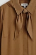 Сукня жіноча COS scarf-detail dropped-waist mini dress 1304885002 Eur 36 Коричневий - зображення 6