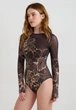 Купальник слитный Z.Five 896472118 коричневый 44(XL); бедра 107-110 см грудь 1A-2B-3C - изображение 4