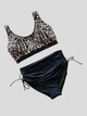 Купальник раздельный Fuba 2601794 черный бедра 111-115 см ; 52 (2XL) грудь 2B-3C-4D - изображение 2