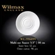 Блюдце універсальне з порцеляни Wilmax 14 см WL-996099 - зображення 2
