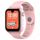 Смарт часы-телефон детский Wonlex KT37 Android с видеозвонком, GPS, SIM-картой, AMOLED pink - изображение 1