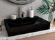 Раковина, Умивальник накладний Luxor Opal Black - зображення 7