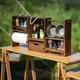 Этажерка для туризма Naturehike CNH22JU018 Коричневый 3 полки выдвижная корзинка 2 кг (CNH22JU018) - изображение 8
