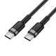 Кабель Acefast C22-03 Type-C to Type-C 60W 1.2m (black) - изображение 3