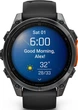 Смарт-годинник Garmin Fenix 8 47mm AMOLED Slate Gray with Black Silicone Band (010-02904-00/09) - зображення 3