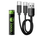 Батарейки акумуляторні HOCO JA4 AAA 320mAh (комплект 2штуки) - изображение 5