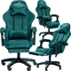 Кресло геймерское DIEGO ALCANTARA PRO Green - изображение 2