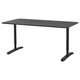 Компьютерный стол IKEA BEKANT 160x80 см черный 692.825.92 - изображение 1