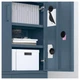 Тумба IKEA IDÅSEN 80x47x119 см синяя 403.609.72 - изображение 2