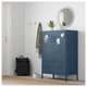 Тумба IKEA IDÅSEN 80x47x119 см синяя 403.609.72 - изображение 4