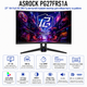 Монитор игровой изогнутый 27" ASRock Phantom Gaming PG27FRS1A VA 1920x1080 280 Гц 300 кд/м² колонки 2x2 Вт Black - изображение 2