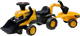 Толокар-трактор Falk JCB з причепом Жовтий 315NS (3016200001676) - зображення 1