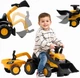 Толокар-трактор Falk JCB з причепом Жовтий 315NS (3016200001676) - зображення 3