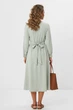 Платье женское однотонное мятного цвета Fashion размер 44 (217648) - изображение 3