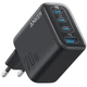 Зарядное устройство Anker 3xUSB-C PD3.0 + 1xUSB 70W black (A121CG11) - изображение 1