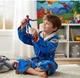 Дитячий махровий банний халат Caleffi Marvel Spider-Man синій 8-10 років - изображение 2