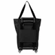 Сумка хозяйственная на колесах Shopping Bag 32 х 15 х 40 см (R32864) Черный - изображение 6