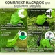 Триммер аккумуляторный коса для травы кусторез электрокоса аккумуляторная для кустов веток газона газонокосилка 2 аккумулятора 14 насадок ручной беспроводной садовый для дачи Зеленый 18_1_0_1 - изображение 2