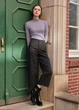 Джинсы женские "Wide Leg" с высокой талией 46 - изображение 4
