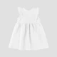 Детское муслиновое платье для девочки Bembi PL423-200 80 см Белое (14423326835.200) - изображение 1