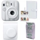 Подарунковий набір Fujifilm Instax Mini 13 Clay White (Білий) / Камера + Чохол + Альбом 108 фото + Фотопапір 10 знімків / Summer Set 2026 - изображение 1