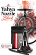 Кальян Yahya Nozzle Black Яхья Ноззл 58 см нержавеющая сталь шахта 14 мм клик система полный комплект черный - изображение 1