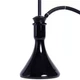Кальян Tiaga Hookah Classic Black дизайнерский Тяга Хука 57 см нержавейка с напылением с 14 мм диаметром на уплотнителе с диффузором чёрный - изображение 8