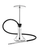 Кальян Tiaga Hookah Classic 57 см серебристый из нержавеющей стали с прозрачной колбой 14мм - изображение 3