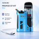 Pod-система Smok Propod GT KIT Blue 700 мАч электронная сигарета Смок Пропод Джи Ти до 22 Вт LED подсветка под-система с верхней заправкой 2 мл голубая - изображение 10