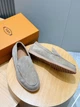 Мужские замшевые лоферы TOD'S светло-коричневого цвета размер 41 - изображение 6