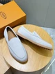 Мужские замшевые лоферы TOD'S светло-голубого цвета размер 41 - изображение 7